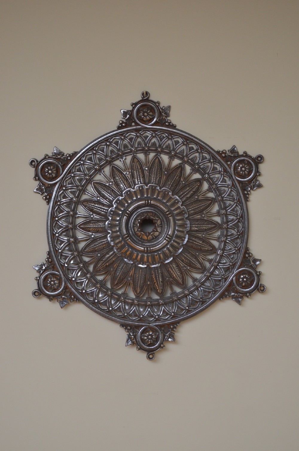 Victorian Cast Iron Ceiling Rose