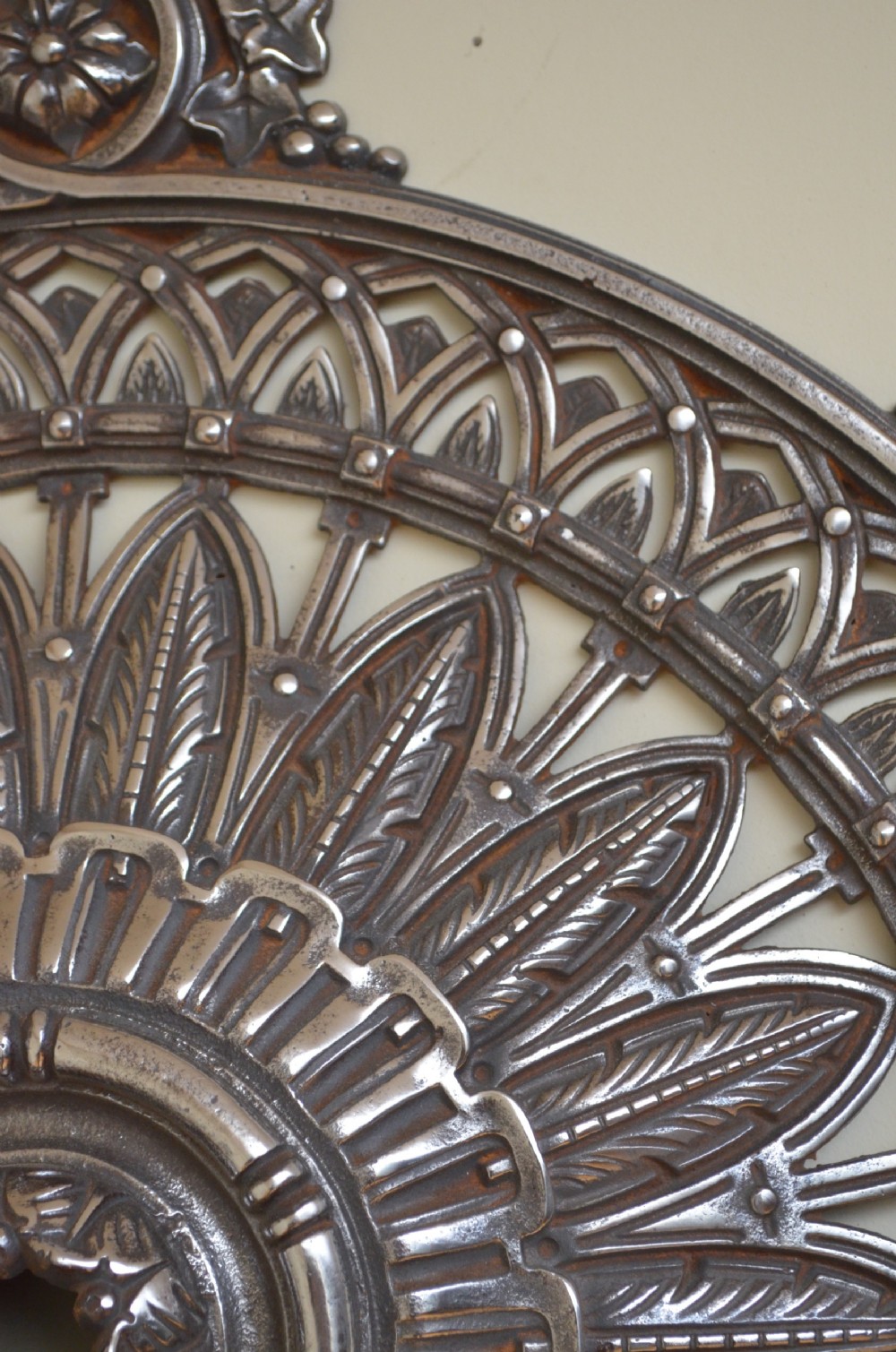 Victorian Cast Iron Ceiling Rose View III