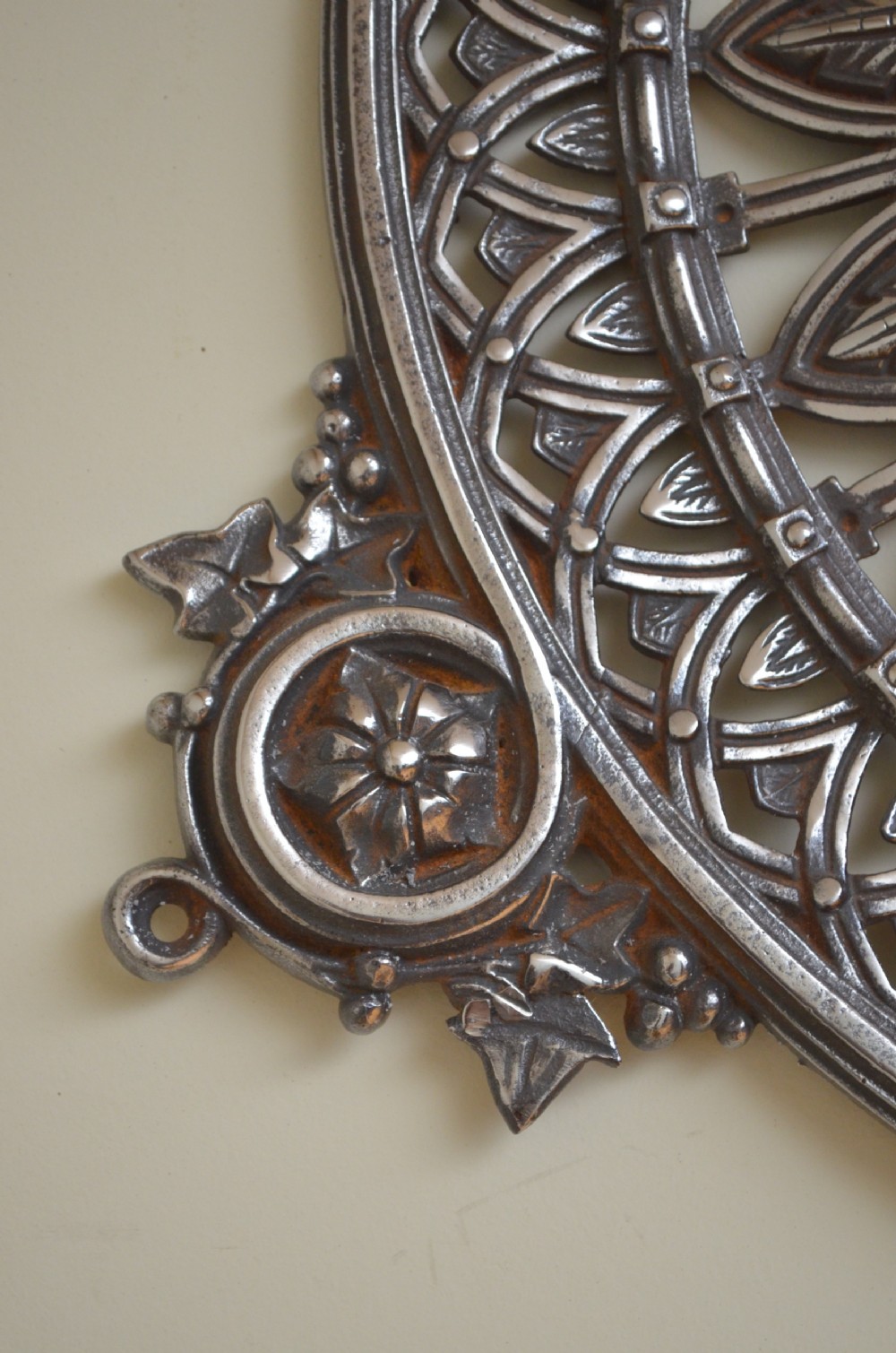Victorian Cast Iron Ceiling Rose View IV