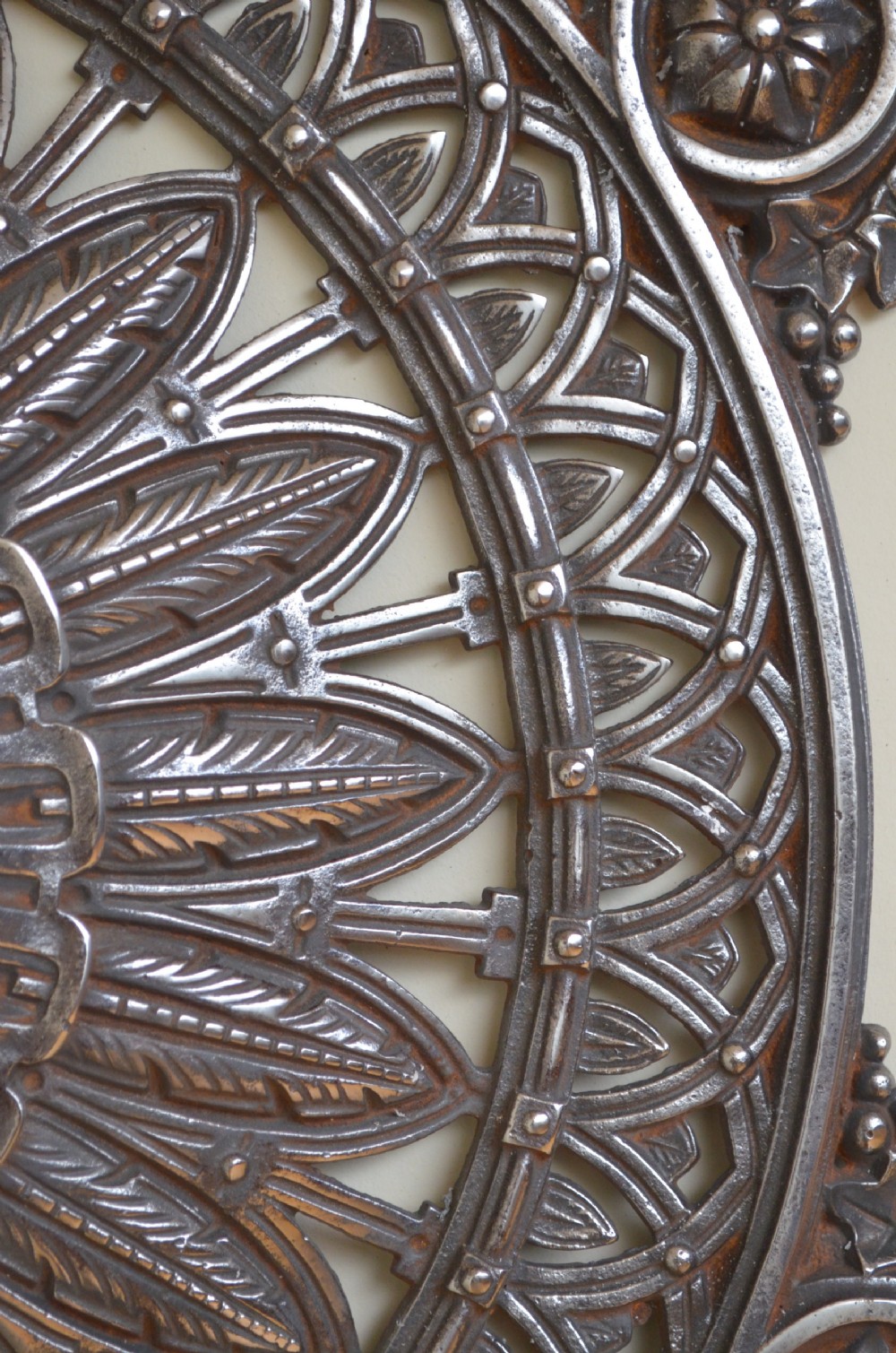 Victorian Cast Iron Ceiling Rose View VI