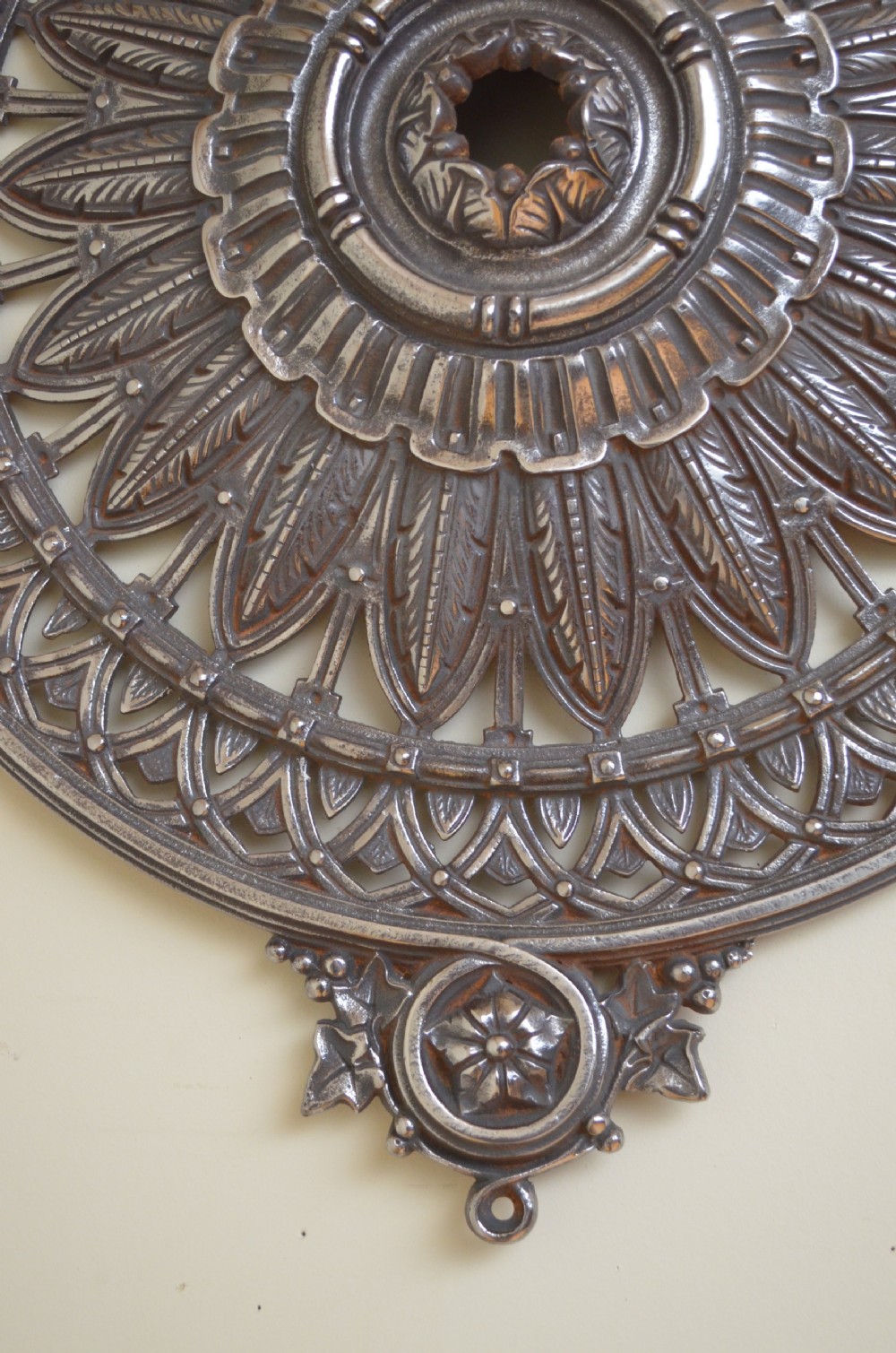 Victorian Cast Iron Ceiling Rose View VII