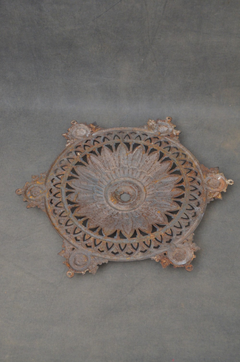 Victorian Cast Iron Ceiling Rose View X