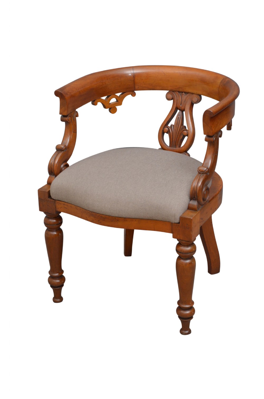 Victorian Walnut Desk Chair