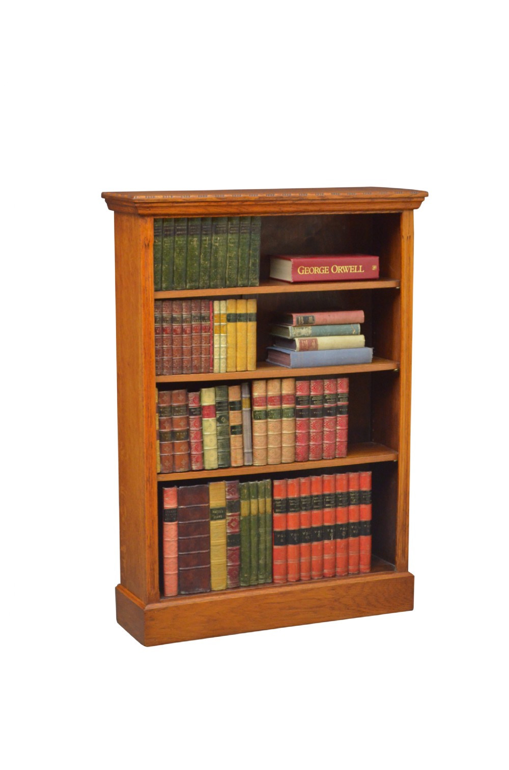 Turn of The Century Oak Open Bookcase
