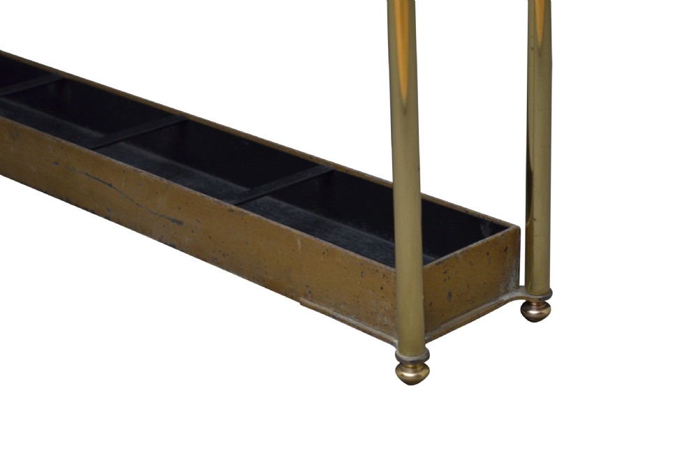 Edwardian Brass Umbrella Stand View IV