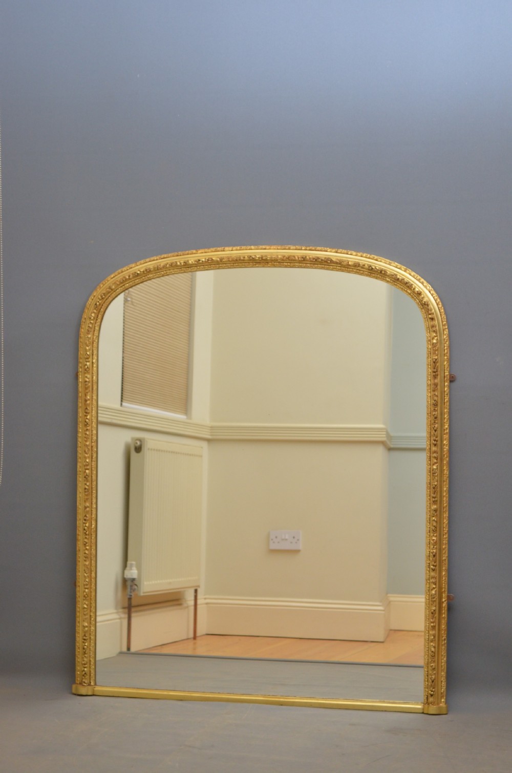 Victorian Giltwood Wall Mirror View X