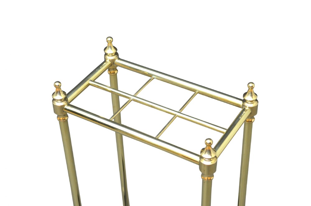 Victorian Brass Umbrella Stand View II