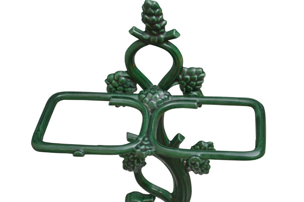French Enamelled Umbrella Stand / Stick Stand View II