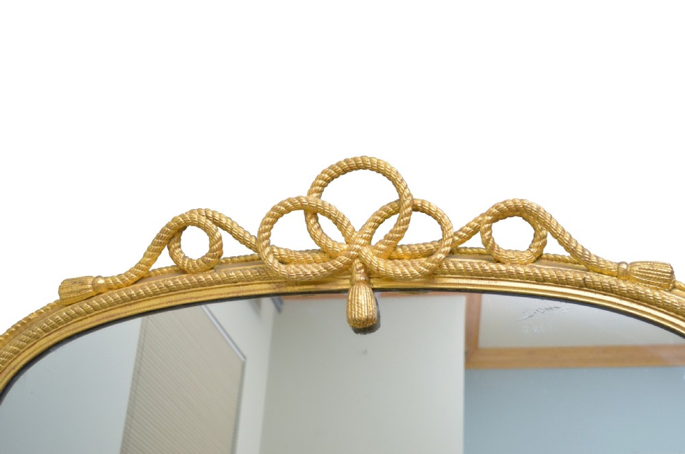 Victorian Giltwood Wall Mirror View V
