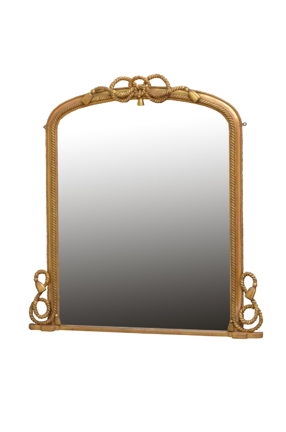 Victorian Giltwood Overmantel Mirror
