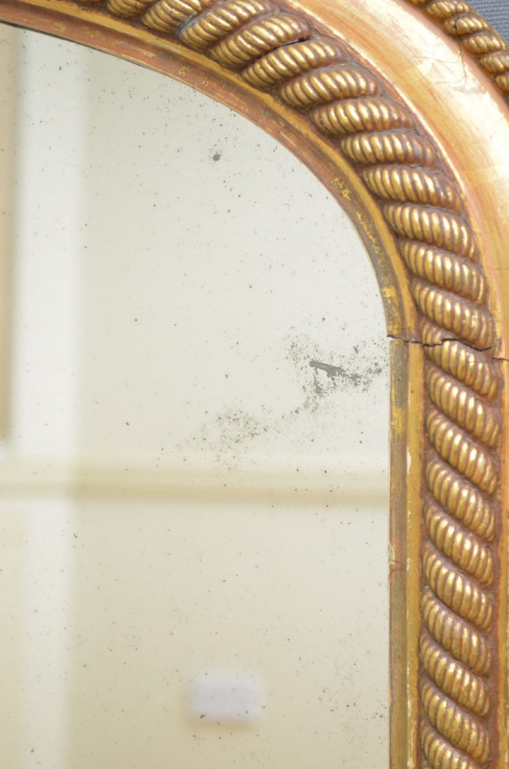 Victorian Giltwood Overmantel Mirror View VI