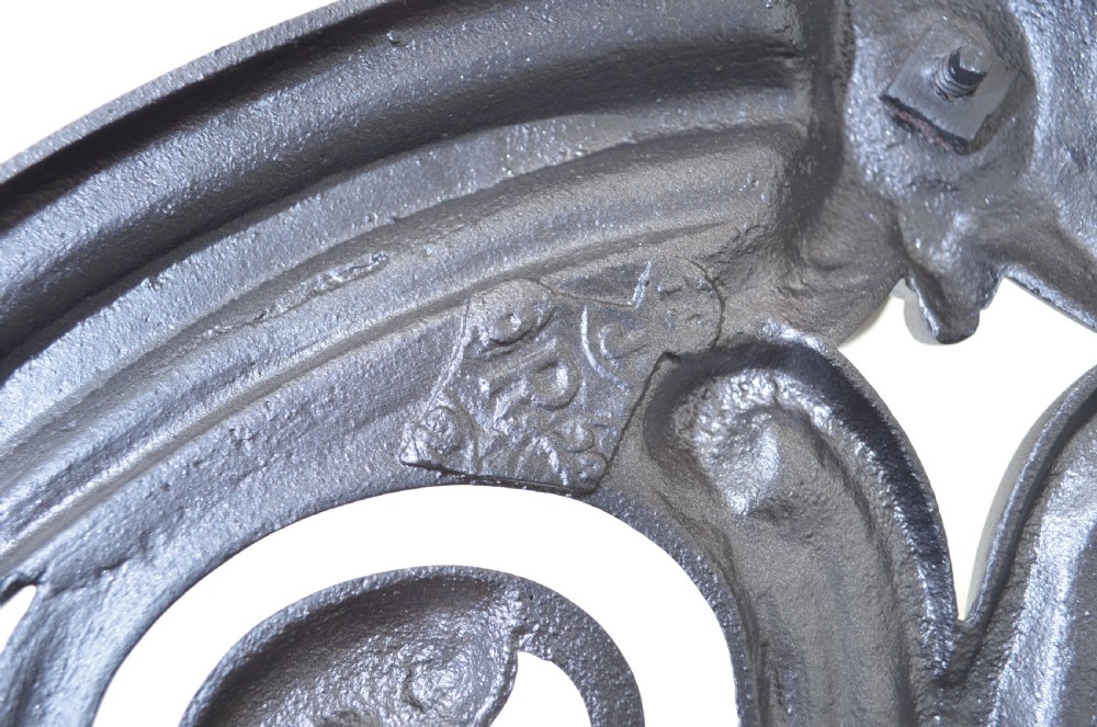 Exceptional Victorian Cast Iron Hall Stand View VI