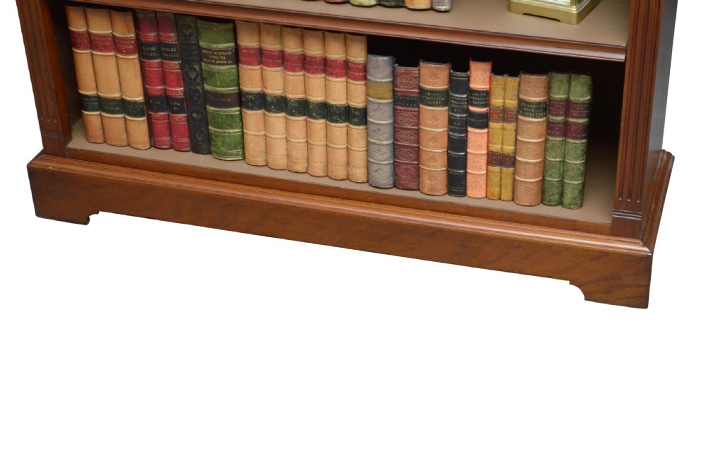 Victorian Walnut Open Bookcase View VI