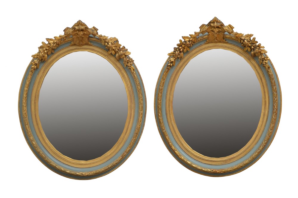 Pair of Wall Mirrors 19th Century