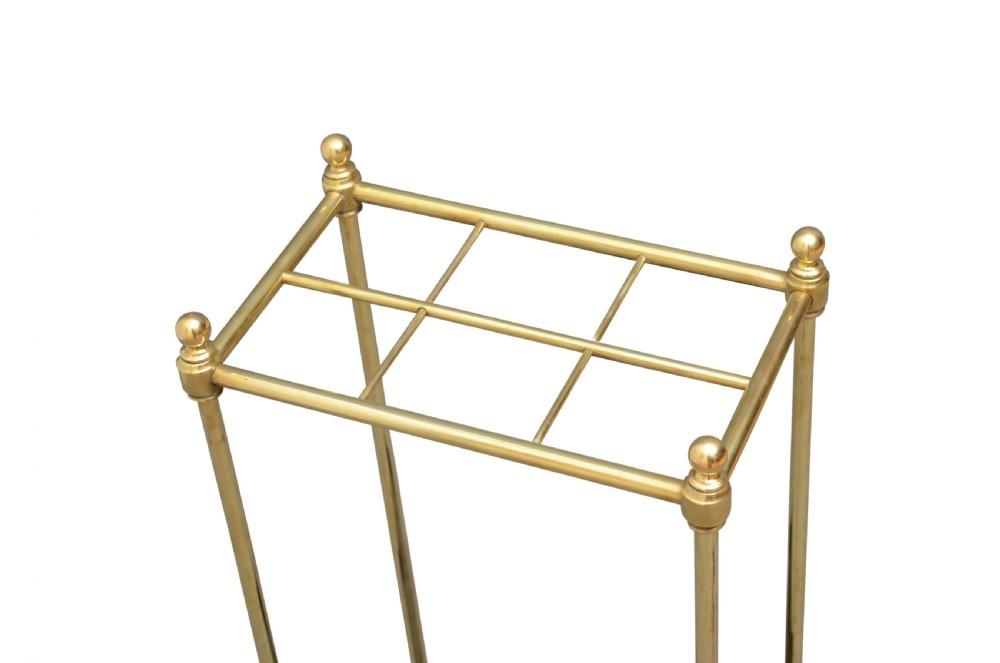 Victorian Brass Umbrella Stand View II
