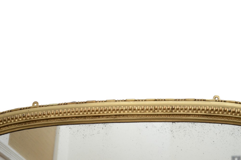 Victorian Overmantel Gilt Mirror View V