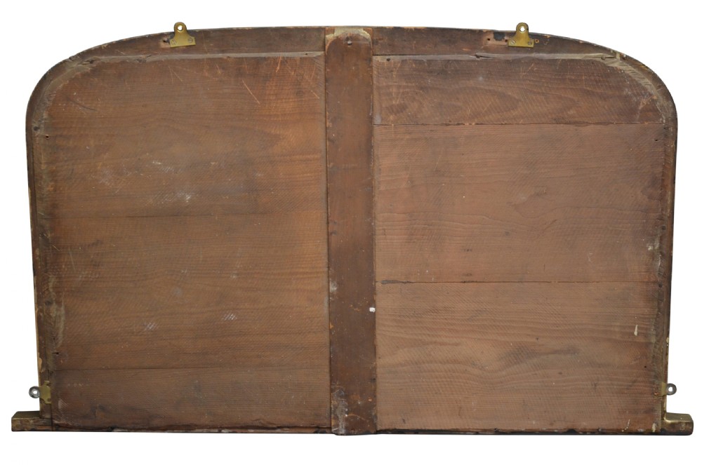 Victorian Overmantel Gilt Mirror View VIII