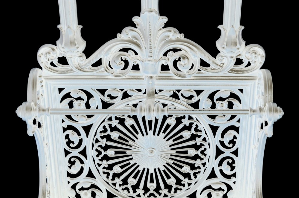 Pair of Victorian Cast Iron Hall stands View VIII