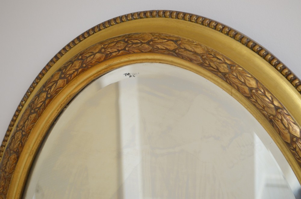 Victorian Giltwood Wall Mirror  View V