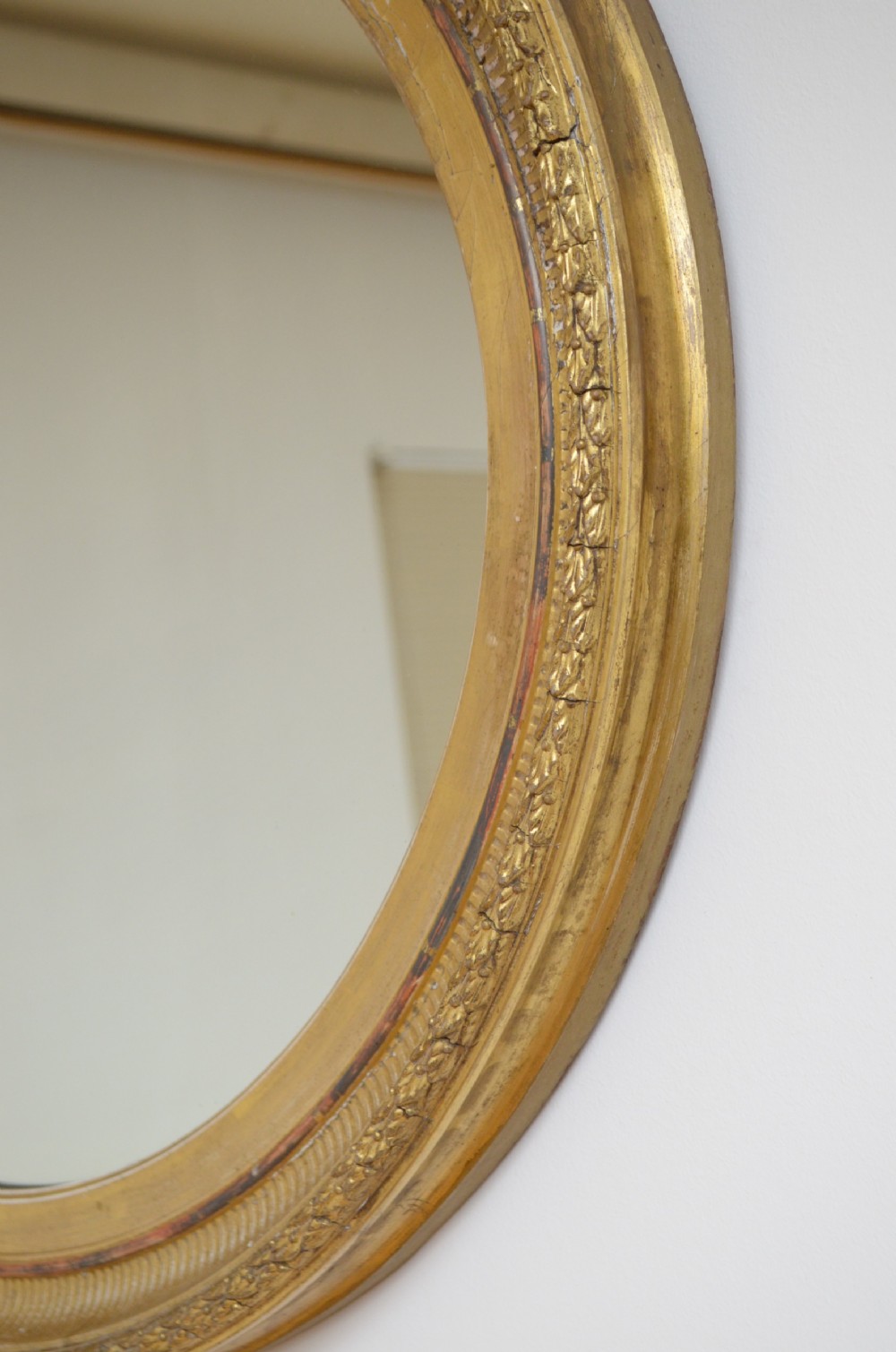 Victorian Gilt Wall Mirror  View VI