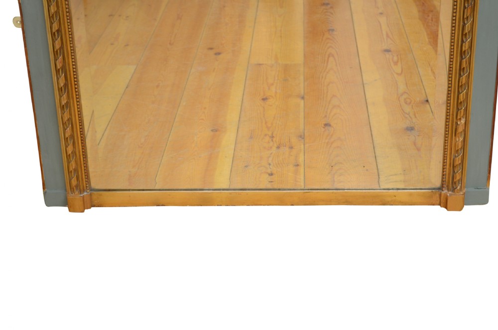 Tall 19th Century Trumeau Mirror H181cm View III