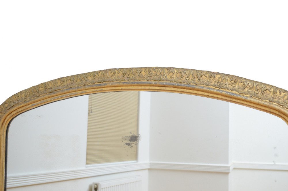 Superb Early Victorian Giltwood Wall Mirror View VI