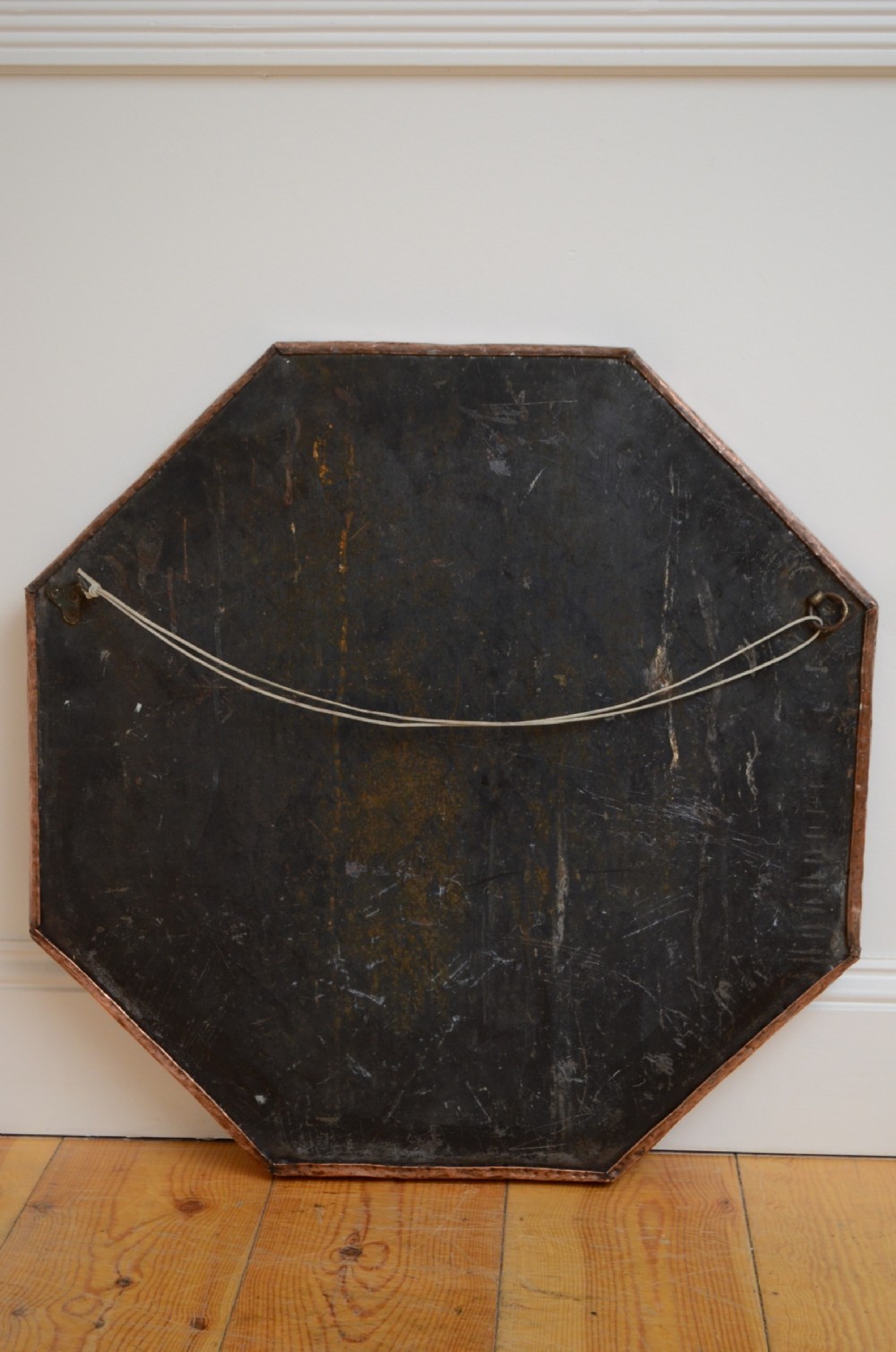 Arts and Crafts Copper Wall Mirror View X