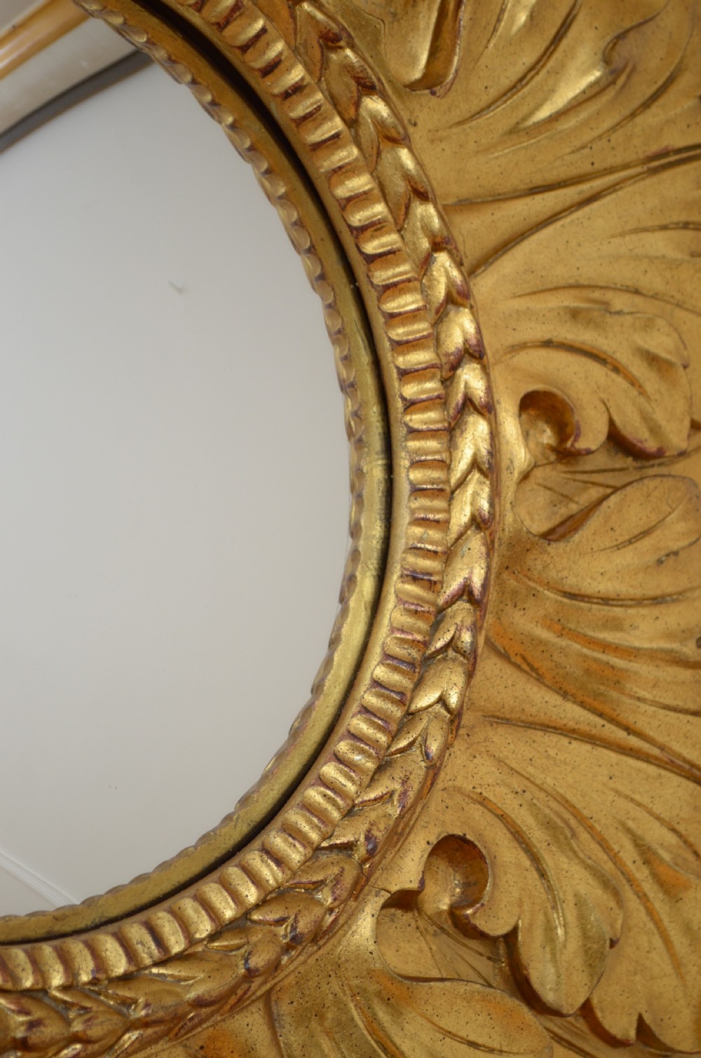Large Sunburst Gilt Wall Mirror 90cm View IV