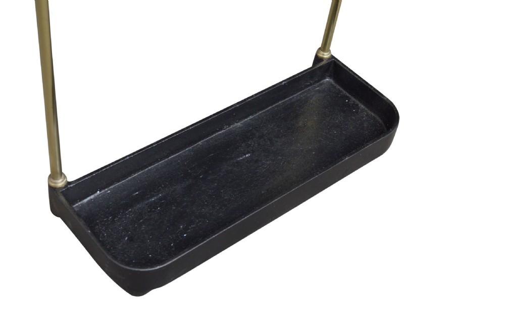 Fine Victorian Brass Umbrella Stand View IV