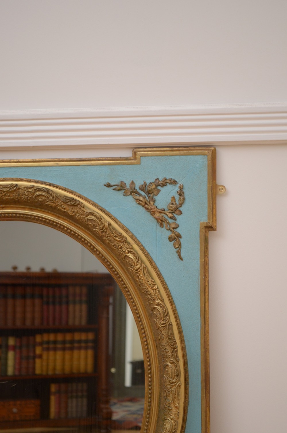 French Painted and Gilded Wall Mirror View VII