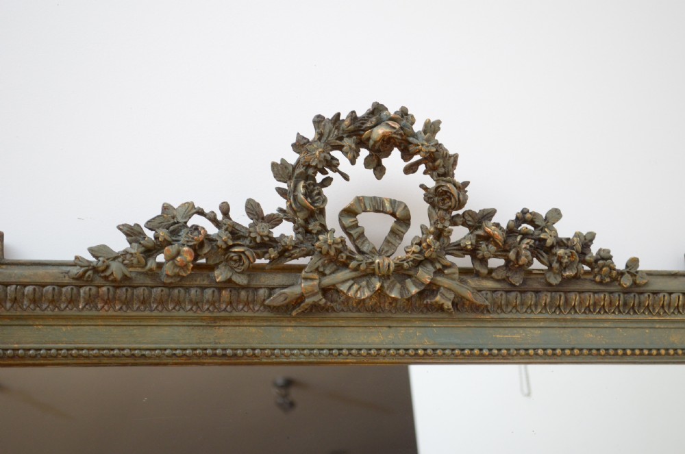 19th Century French Wall Mirror  View V
