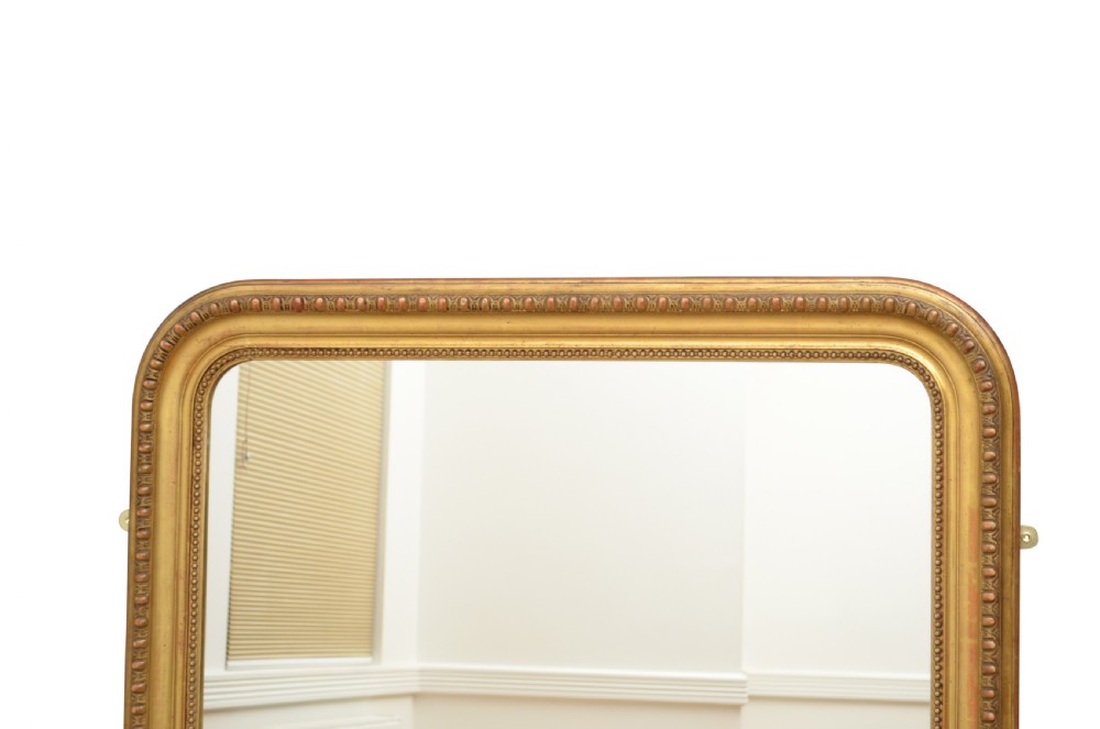 Tall 19th Century Gilt Mirror View V