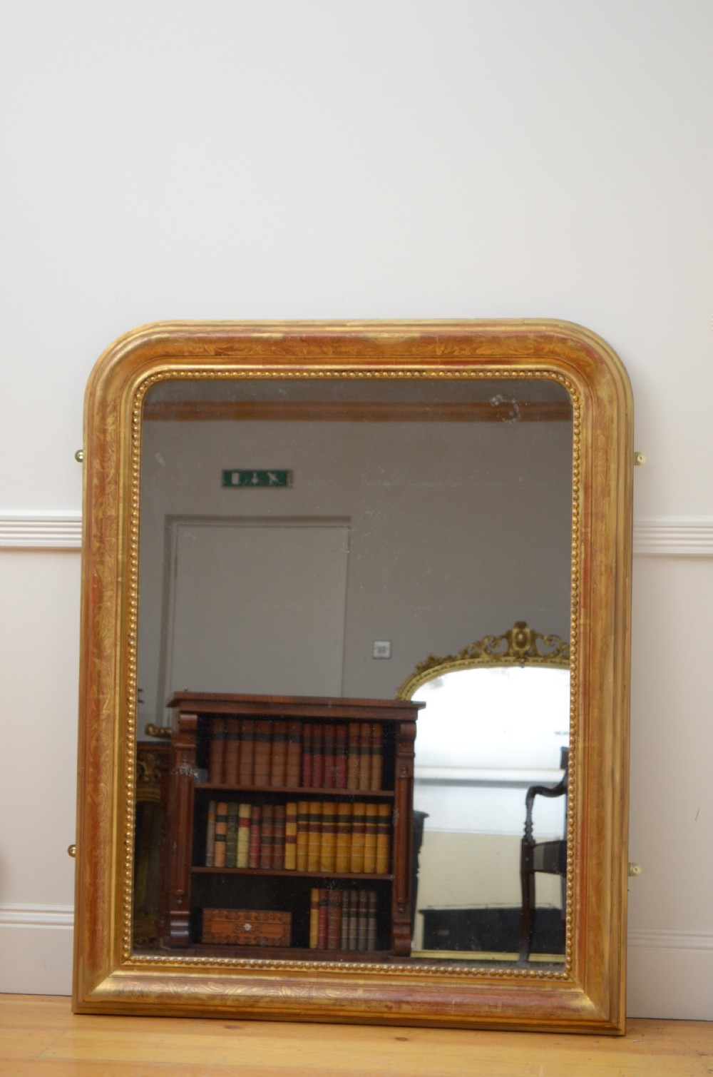 Antique Gilt Wall Mirror View II