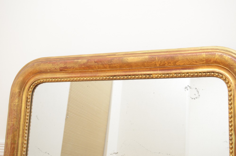Antique Gilt Wall Mirror View VI