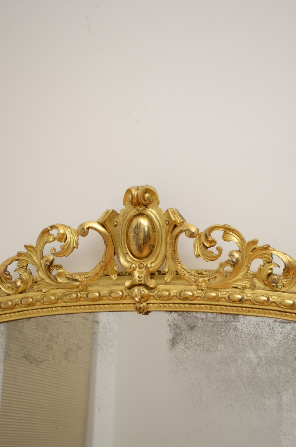 Superb Victorian Gilt Overmantel Mirror Wall Mirror  View VIII