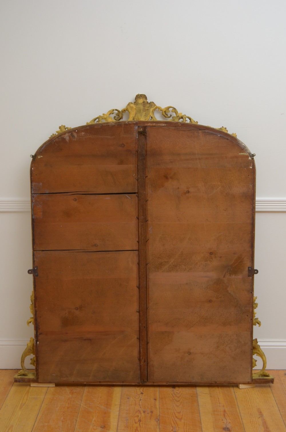 Superb Victorian Gilt Overmantel Mirror Wall Mirror  View XIII