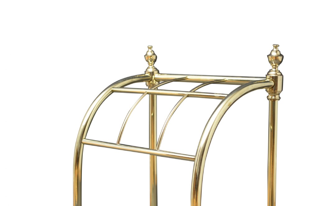 Victorian Brass Umbrella Stand View II