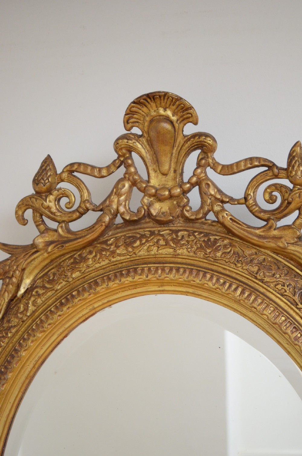 19th Century Giltwood Wall Mirror  View VI