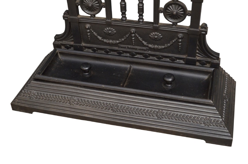 Large Aesthetic Movement Umbrella Stand  View V