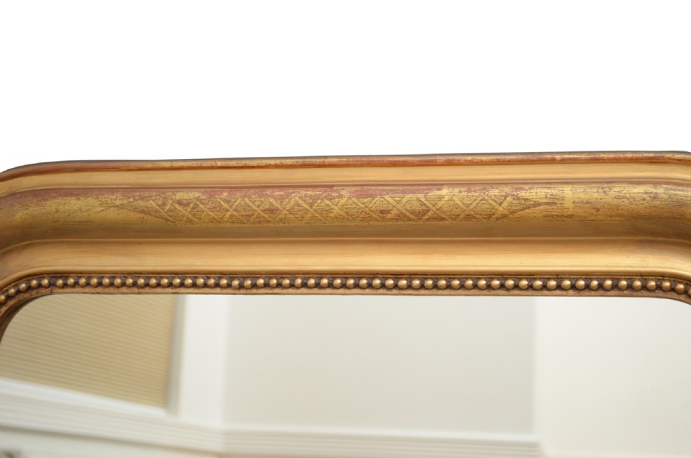 Louis Philippe Giltwood Wall Mirror  View IV
