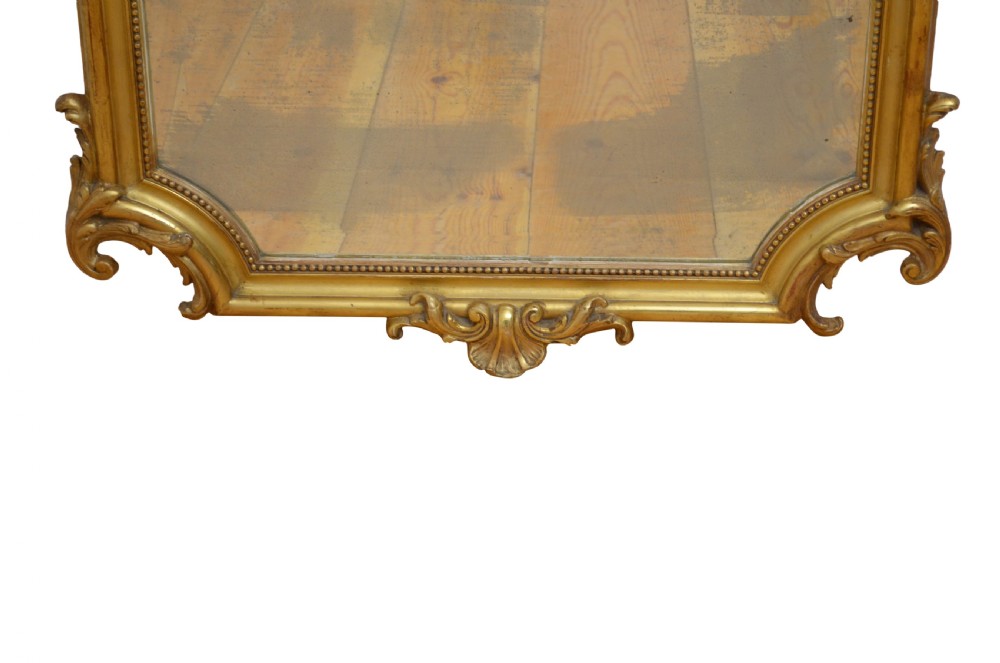 Stylish 19th Century Gilded Wall mirror  View II