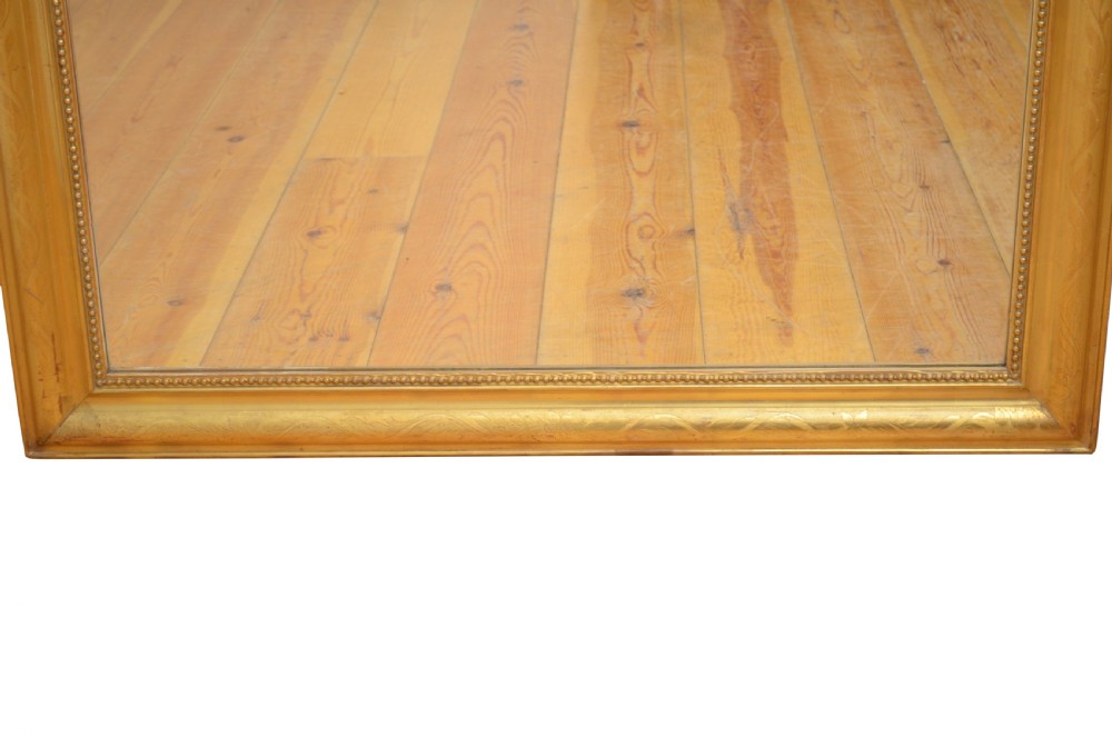 Stunning 19th Century Gilt Wall Mirror View VIII