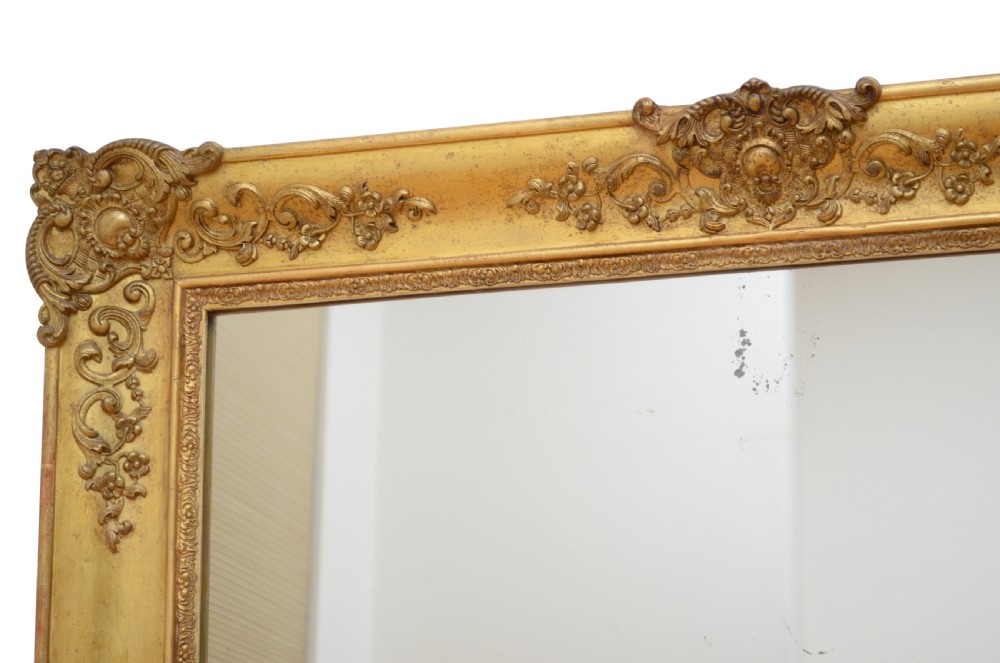Antique French XIXth Century Mirror  View V