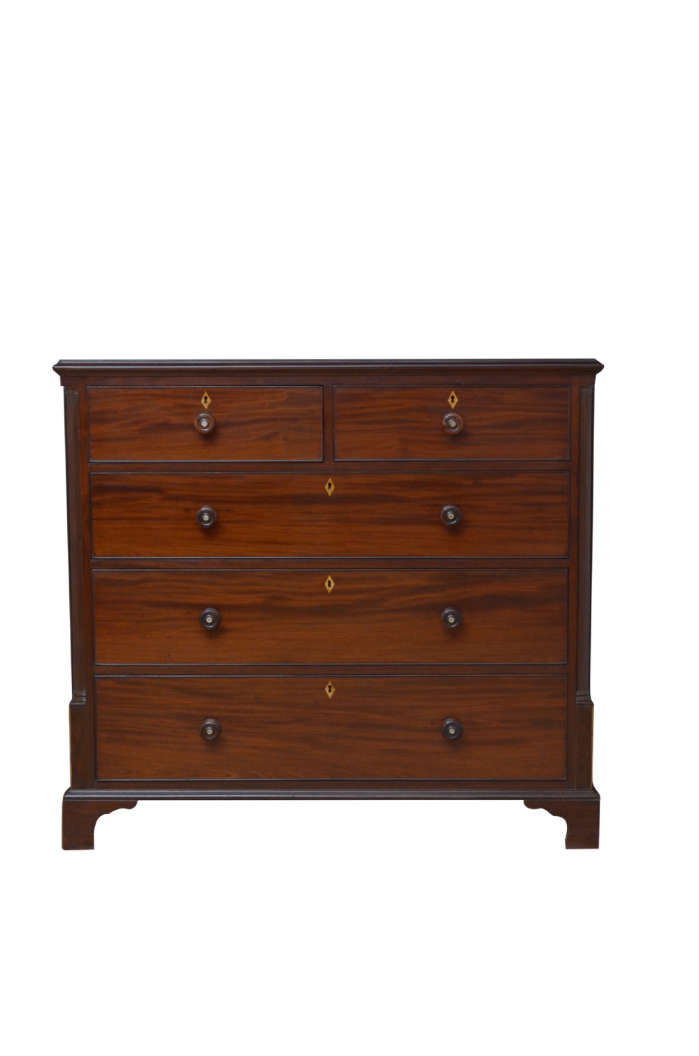 Good Size Georgian Mahogany Chest of Drawers 