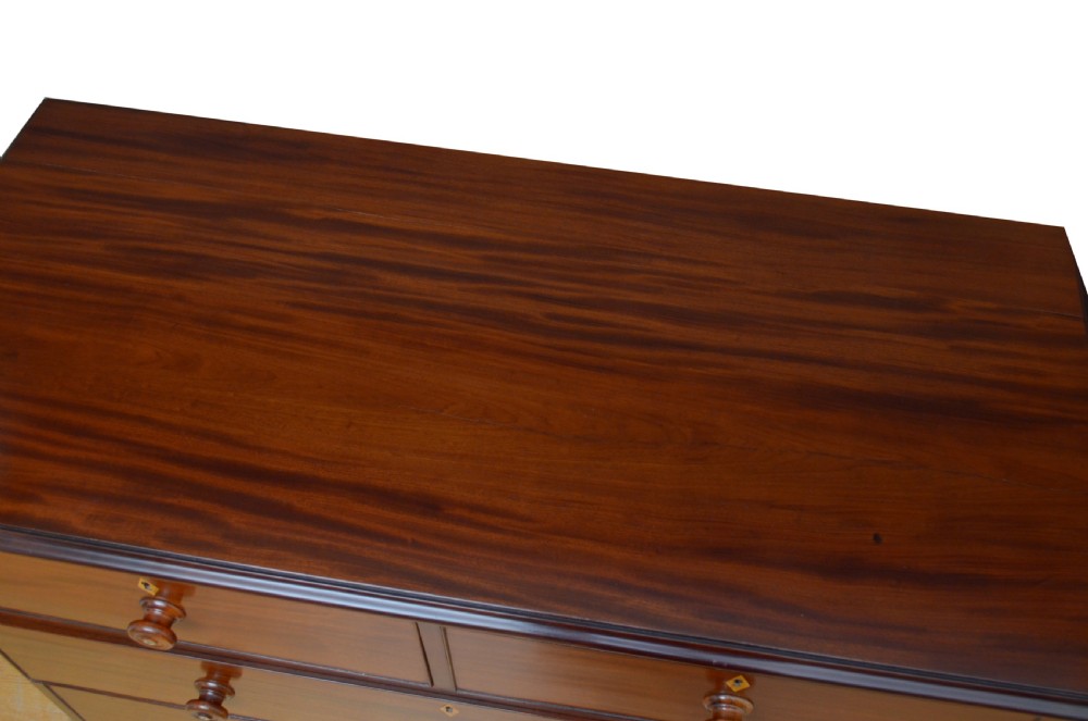 Good Size Georgian Mahogany Chest of Drawers  View II