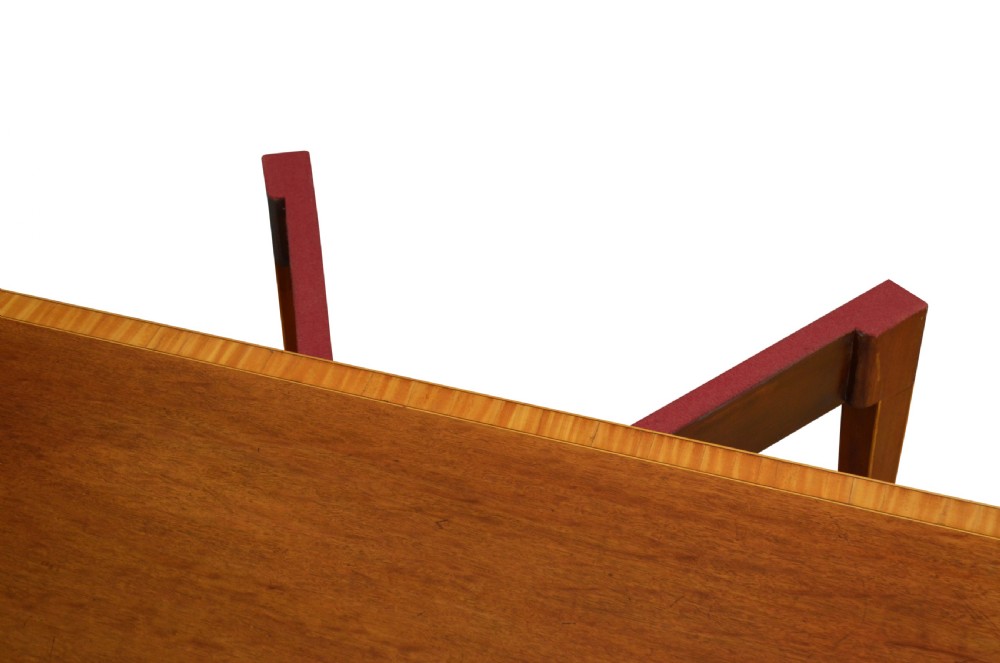 Regency Mahogany D Shaped Console Table Tea Table View VI