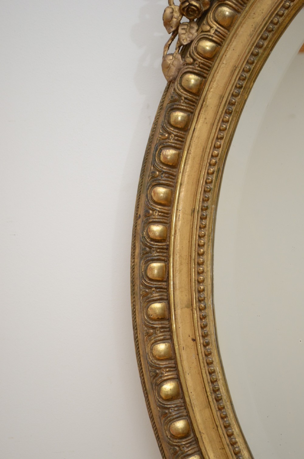 Large 19th Century Giltwood Wall Mirror  View IV