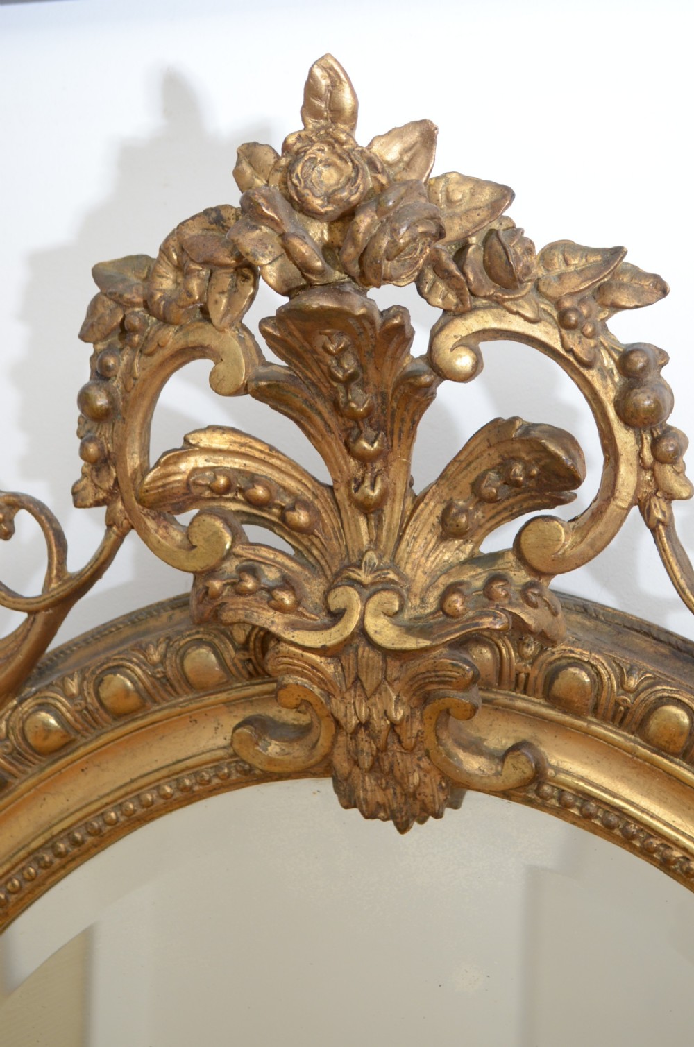 Large 19th Century Giltwood Wall Mirror  View VII