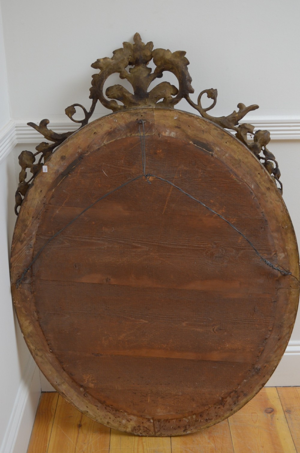 Large 19th Century Giltwood Wall Mirror  View XII