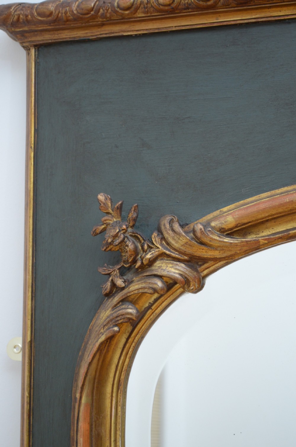 Attractive 19th Century Trumeau Mirror View V